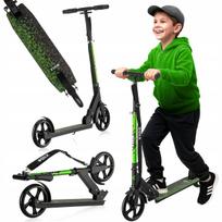 Vaikiškas paspirtukas XRIDE, sulankstomas, aliuminis, Minecraft stiliaus