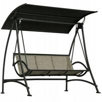 Sodo supynės Outsunny, pastatomos, 150 x 45 cm, 84A-303V00BK