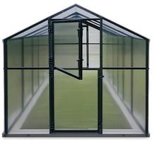 Sodo šiltnamis iš aliuminio, 12,6 m², polikarbonato, 210x606, PTF