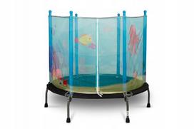 Vaikiškas batutas su apsauginiu tinklu Toyz Ocean, 100 cm