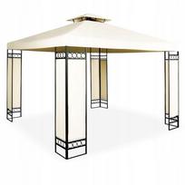 Sodo pavėsinė STEEL STRONG 3x3 m, kreminė