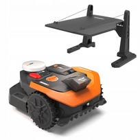Robotų vejapjovė Worx Vision Cloud RTK, automatinė, 650 m², WR365E, su garažu