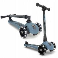 Vaikiškas paspirtukas SCOOT AND RIDE HIGHWAYKICK 3 su LED ratukais