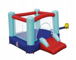 Pripučiamas batutas su čiuožykla Bestway 250x210x152