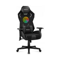 Žaidimų kėdė Huzaro Combat 7.6 RGB, juoda, ventiliuojama