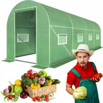 Sodo šiltnamis folijinis 10 m², 4x2,5 m, daržovių auginimui