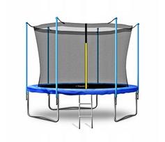 Sodo batutas su apsauginiu tinklu 312 cm (10 ft) ir kopėtėlėmis