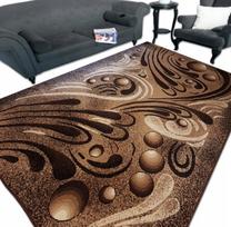 Kilimas 200x400 cm Alpha Shiraz, storas, Belgija, rudos ir smėlio spalvos, margas
