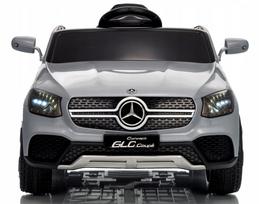 Vaikiškas elektromobilis Mercedes GLC Coupe, EVA ratai, odinė sėdynė, ličio jonų baterija