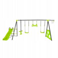Vaikiškas sūpynių ir čiuožyklos rinkinys Deluxe Max, Trapezium formos, Square Toys