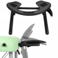 Reguliuojamas 2D ergonomiškas galvos atlošo rėmas