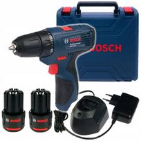 Atsuktuvas BOSCH GSR 120-LI 12V, 2x2,0Ah, lagaminas