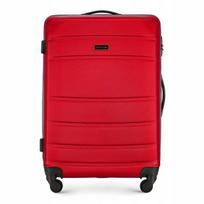 Vidutinio dydžio lagaminas WITTCHEN Globe Line 56-3A-652-35, raudonas