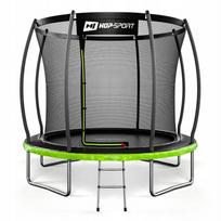 Sodo batutas su vidiniu apsauginiu tinklu, 244 cm, 8ft, metalinis