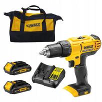 Akumuliatorinis gręžtuvas-suktuvas DeWALT DCD771S2 XR 18V 65Nm 2x1,5Ah su krepšiu