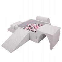 Putplasčio baseinas vaikams su 300 kamuoliukų, PPZP-KW30D-125