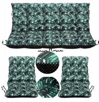 Baldų pagalvių komplektas RATTAN 110x100, 2+1 suoleliui