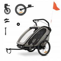 Dviratinė priekaba Hauck Bike N Walk 3in1 su LED apšvietimu