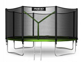 Vaikiškas batutas su apsauginiu tinklu NEOSPORT, 374 cm (12 ft), lauko