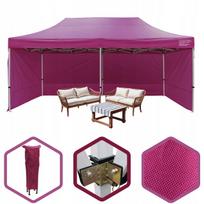 Palapinė 3x6 m, bordo, 68 kg, komercinė, Namaxa, metaliniai sujungimai