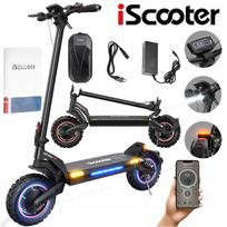 Elektrinis paspirtukas iScooter iX7 Pro 2000 W, 10", juodas, sulankstomas, su Bluetooth