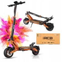 Elektrinis paspirtukas RCB D7 ABE, 100 km, 48V 27Ah, 500W, 10″ geliniai ratai, valdymas programėle