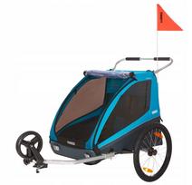 Dviračio priekaba-vežimėlis vaikams THULE Coaster XT 2, tvirta