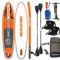 Irklentė SUP SUN REFLECTIONS Multi 12'4" su priedais, oranžinė