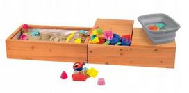 Medinė PLAYTIVE smėlio dėžė balkonui su vandens rezervuaru, nuo 12 mėn.
