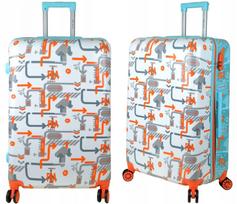 Didelis lagaminas su ratukais SUNBAG Fly360 DualColor