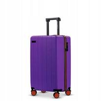 Kelioninis lagaminas Eternitive JOY 54 cm, su TSA spyna, 360° ratukai, violetinis, matinės ABS plastiko dangos