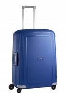 Vidutinio dydžio kietas Samsonite S'cure lagaminas, 69 cm, 79 l, tamsiai mėlynas