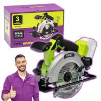 Belaidis rankinis pjūklas medienai NAC SMART 165 mm, 20V, be akumuliatoriaus