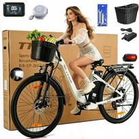 Elektrinis dviratis TTGO C2 Pro, 250W, 36V 18Ah, 25 km/h, 120 km, 26