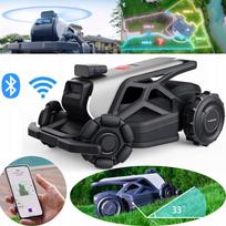 Robotas vejapjovė TRON 360° su AI navigacija, IPX6, keičiama baterija