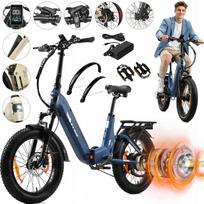 Sulankstomas elektrinis dviratis TTGO F7, 250W, 70 Nm, 140 km, 48V 15Ah, 7 pavaros