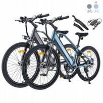 Elektrinis dviratis HillMiles MileTrail-1, 250W, 13Ah, 25 km/h, 100 km, 26", hidrauliniai stabdžiai
