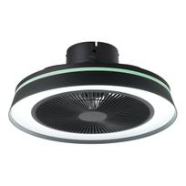 Lubų ventiliatorius su RGB+TW LED apšvietimu Eglo VALLONIA 1 35217