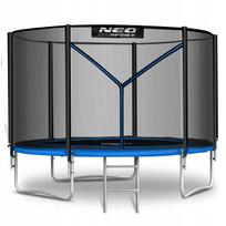 Vaikiškas batutas NEOSPORT su apsauginiu tinklu, 312 cm (10 pėdų)