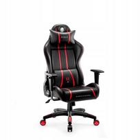 Vaikiška žaidimų kėdė Diablo X-One 2.0, juoda/raudona, S dydis