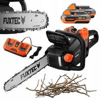 Akumuliatorinis grandininis pjūklas FUXTEC 2x20V, 35 cm, rinkinys
