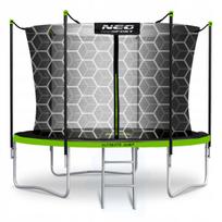 Vaikiškas sodas batutas su vidiniu tinklu, 312 cm (10 ft), su kopėtėlėmis