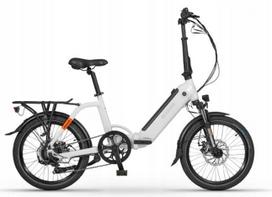 Elektrinis dviratis Ecobike Rhino, 15,5" aliuminis, 20", baltas, 250 W