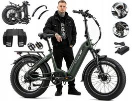 Elektrinis dviratis TTGO F6, 250W, 18Ah, 25 km/val., 140 km rida, 20" ratai, EU