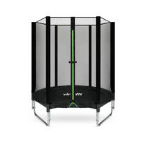 Vaikiškas batutas su apsauginiu tinklu Virtufit, 140 cm