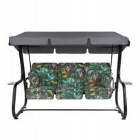 Lauko sūpynės Rimini Black Edition, laisvai pastatomos, 448565