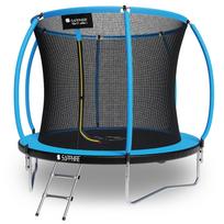 Sodo batutas su apsauginiu tinklu ir kopėtėlėmis, 252 cm, vaikams, GARDEN HOME
