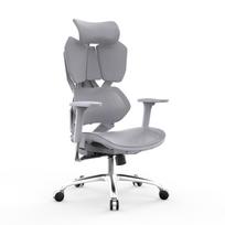 Ergonominė žaidimų kėdė Angel Furia, pilka, su pasukama baze