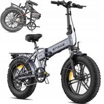Sulankstomas elektrinis dviratis Engwe EP-2 Boost, 250W, 13Ah, 120 km, sukimo momento jutiklis, EU