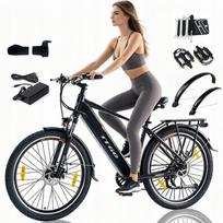Elektrinis miesto dviratis TTGO M300, 250W, 36V, 20Ah, 25 km/val., 120 km, 27.5